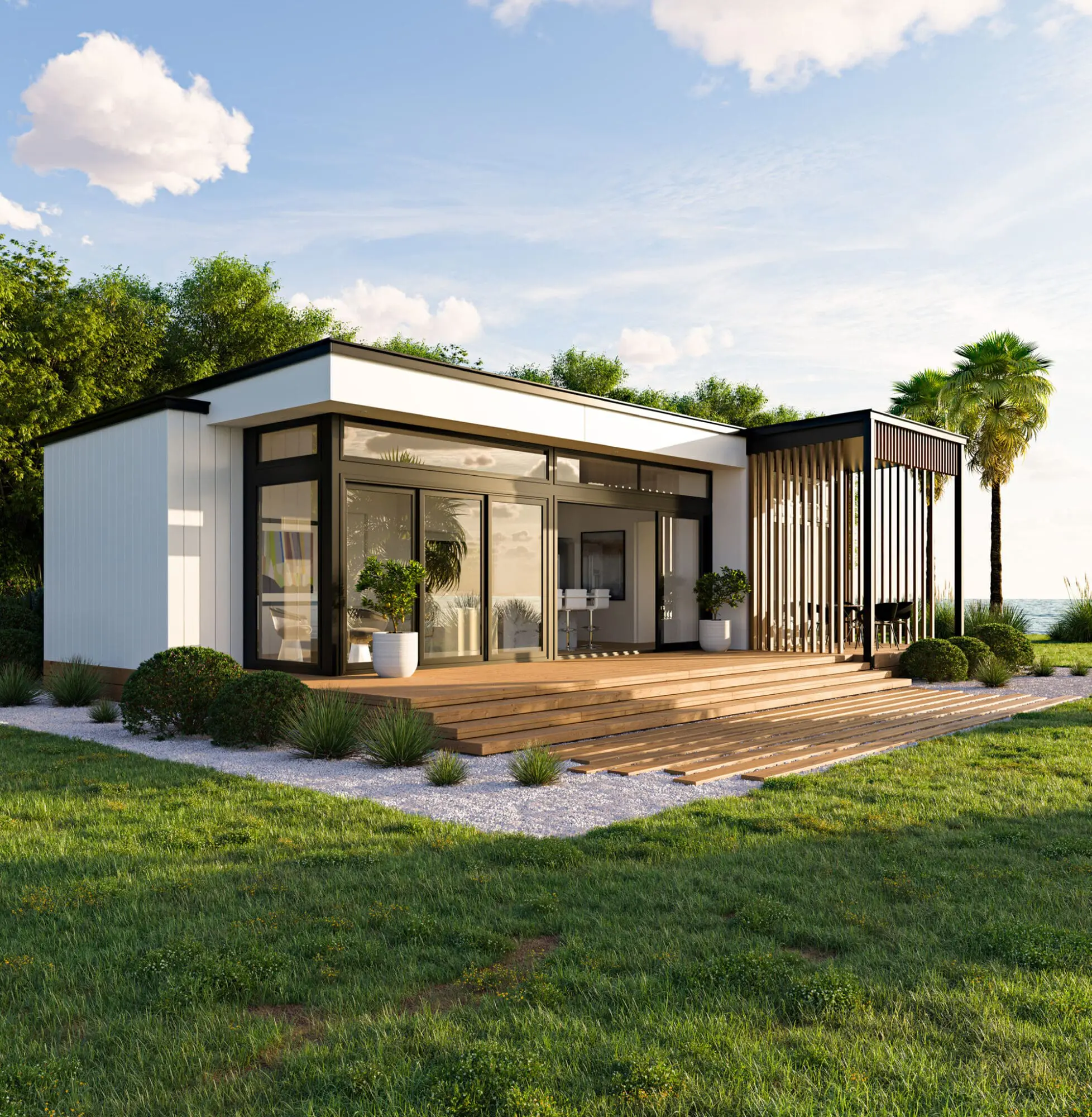 PolarBuild Dunedin compact homes builder Bayside House Plan